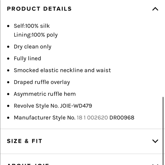 NEW • Joie • Hafsa One Shoulder Floral Dress Small - Picture 4 of 7